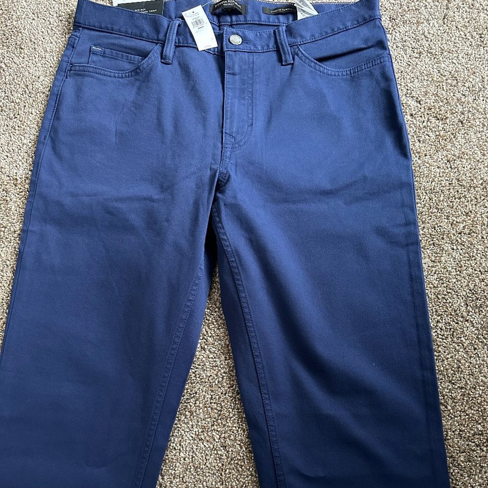NWT Banana Republic Traveler Pant 32x32 blue
